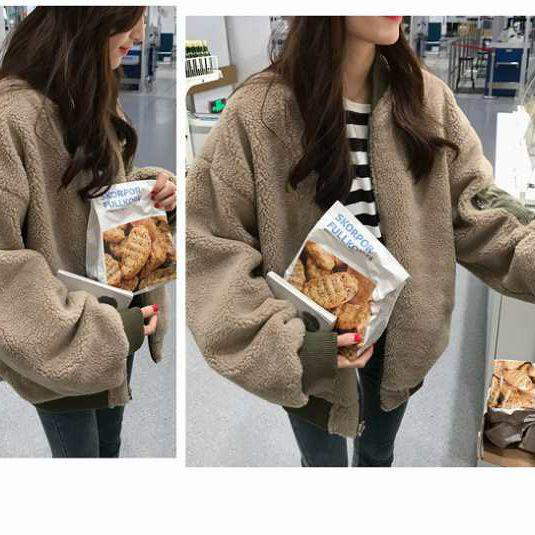 リバーシブルブルゾンジャケット