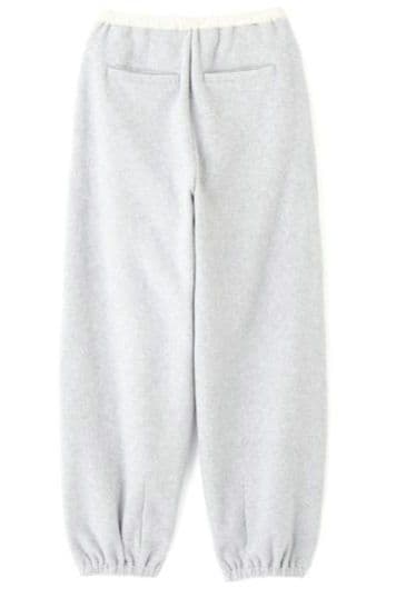 ETRE TOKYO 25AW リラクシーフリースパンツ ライトグレー M ETRE TOKYO 25AW リラクシーフリースパンツ ライトグレー M