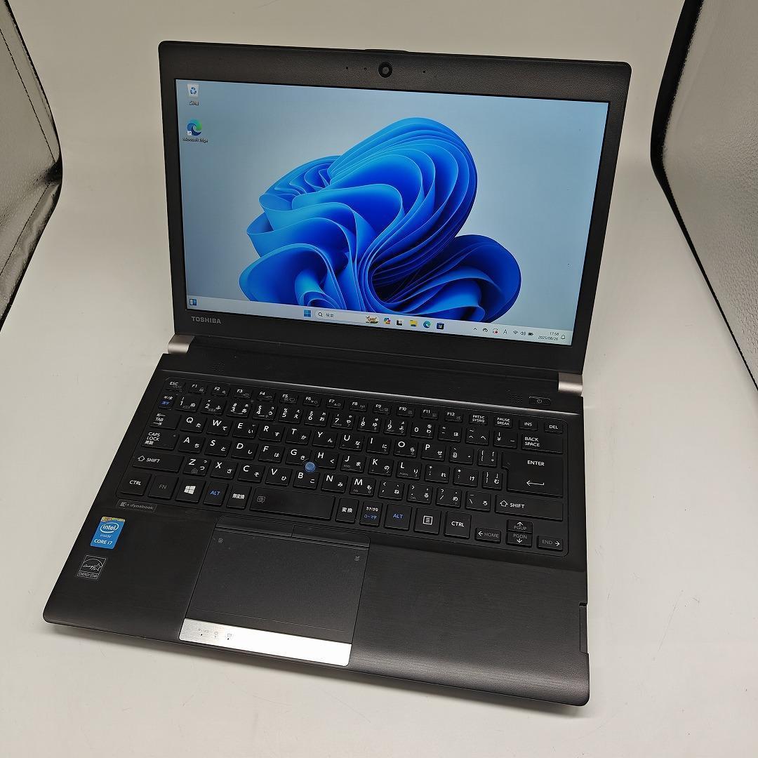 【東芝】R83 最速i7 新品SSD256GB 16GB オフィス付きノートPC