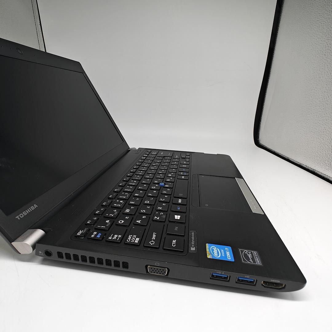 【東芝】R83 最速i7 新品SSD256GB 16GB オフィス付きノートPC