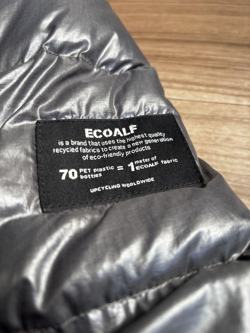 ECOALF フード付きダウンジャケット S グレー