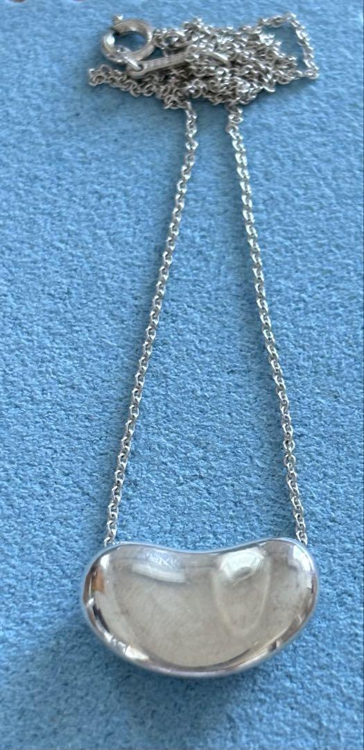 TIFFANY&Co. ティファニー ビーンズ ネックレス ペンダント シルバー
