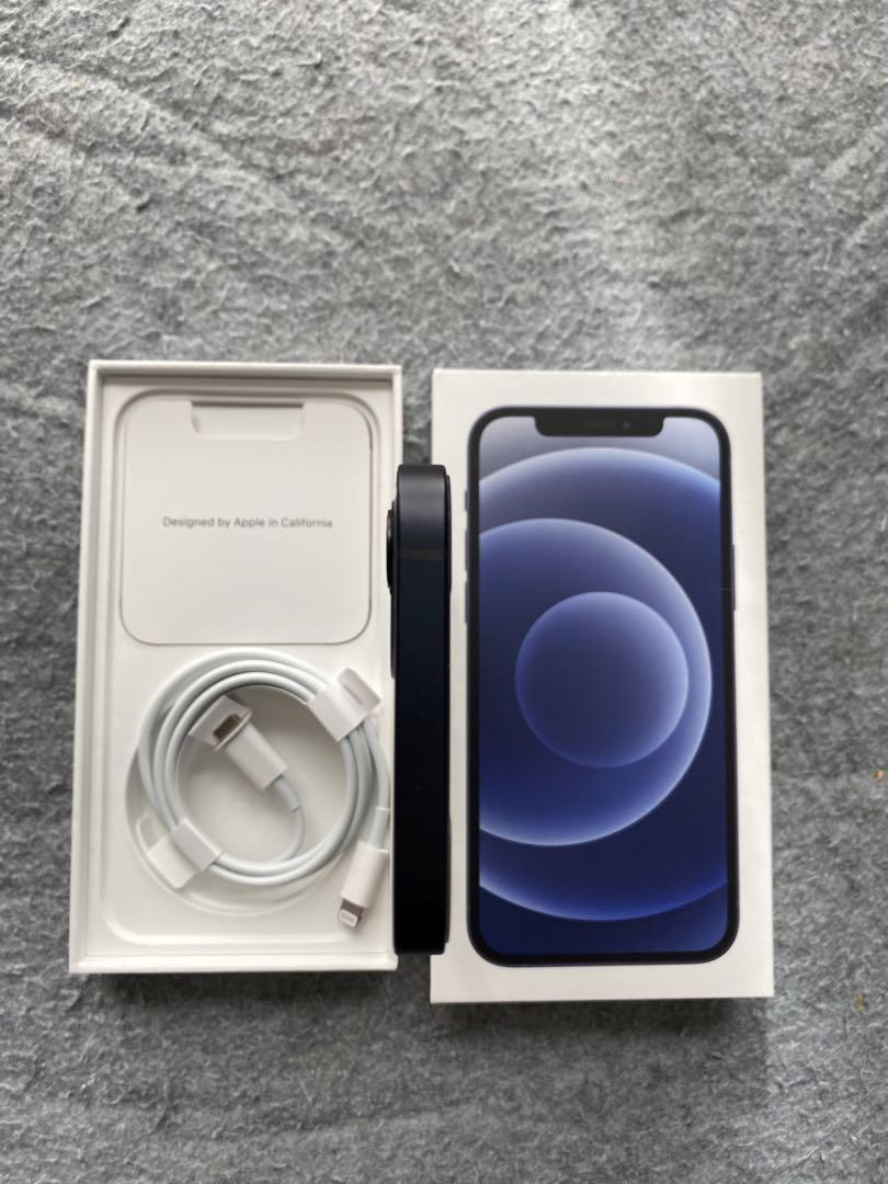 iPhone 12 ブラック 64 GB SIMフリー「ちょむすけ様専用」 充実の品 50