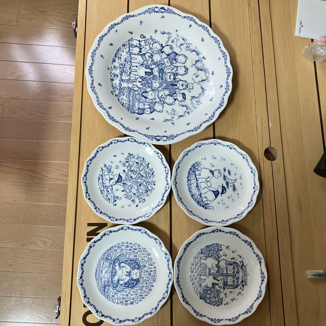 ニッコーNIKKOお皿くまテディーズプレートセット