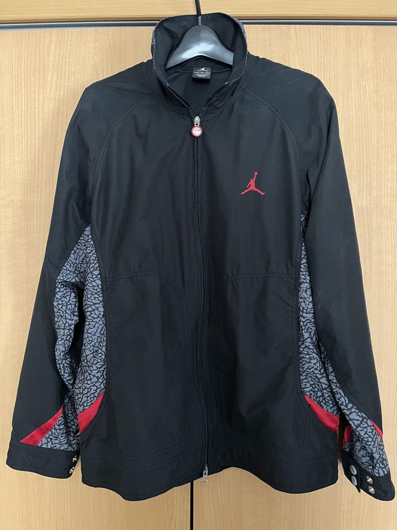 【美品】AIRJORDAN ジョーダン　ジャンパー セメント柄