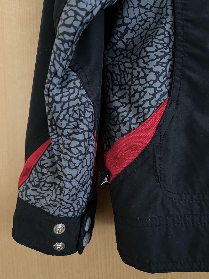 【美品】AIRJORDAN ジョーダン　ジャンパー セメント柄