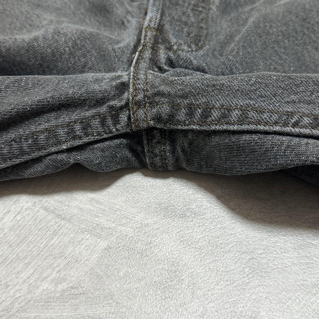 Levi's 90's 501 先染めブラックデニム USA製 32×32