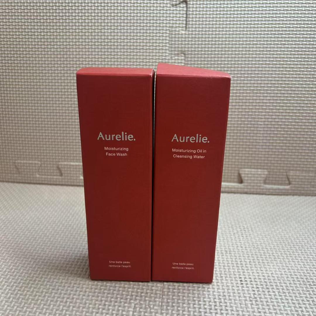 新品未開封✨ オレリー クレンジングウォーター&モイストフェイスウォッシュ オレリーモイストフェイスウォッシュ＆モイストオイルイン
