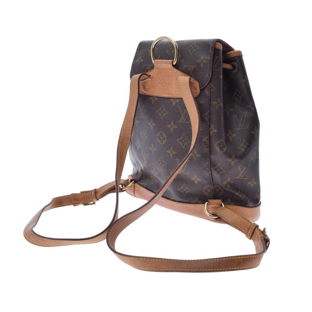 LOUIS VUITTON モンスリMM モノグラムキャンバス リュック の画像 1