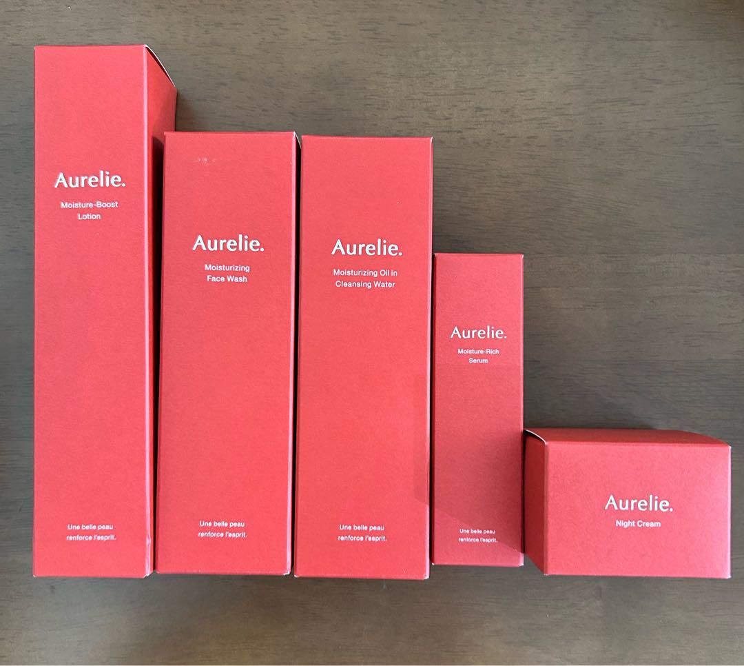 Aurelie スキンケアセット 5点 新品未開封 Aurelie. オレリー 未使用 スキンケア5点セット - メルカリ