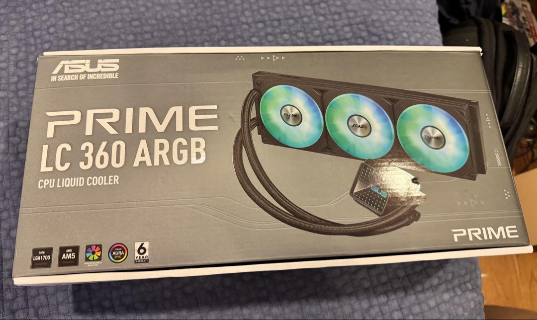 ASUS PRIME LC 360 ARGB CPUクーラー