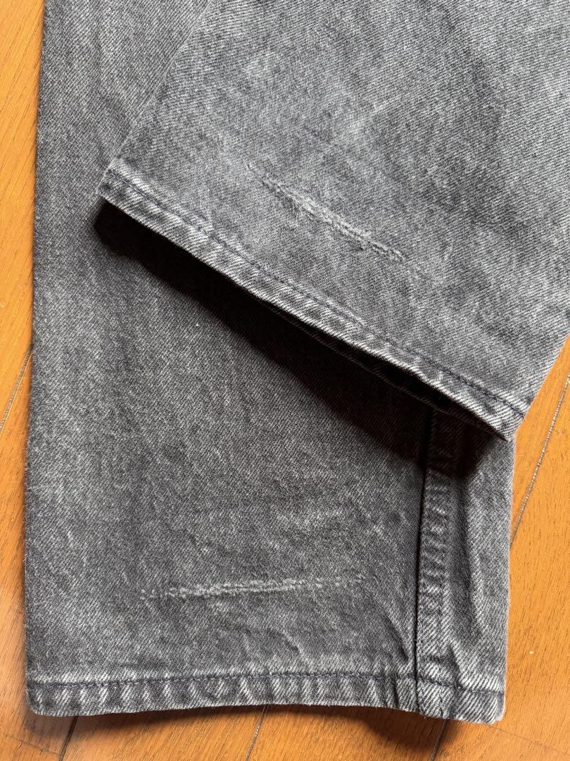 希少【90s】Levi's 501 USA製 後染めブラック W33 L30