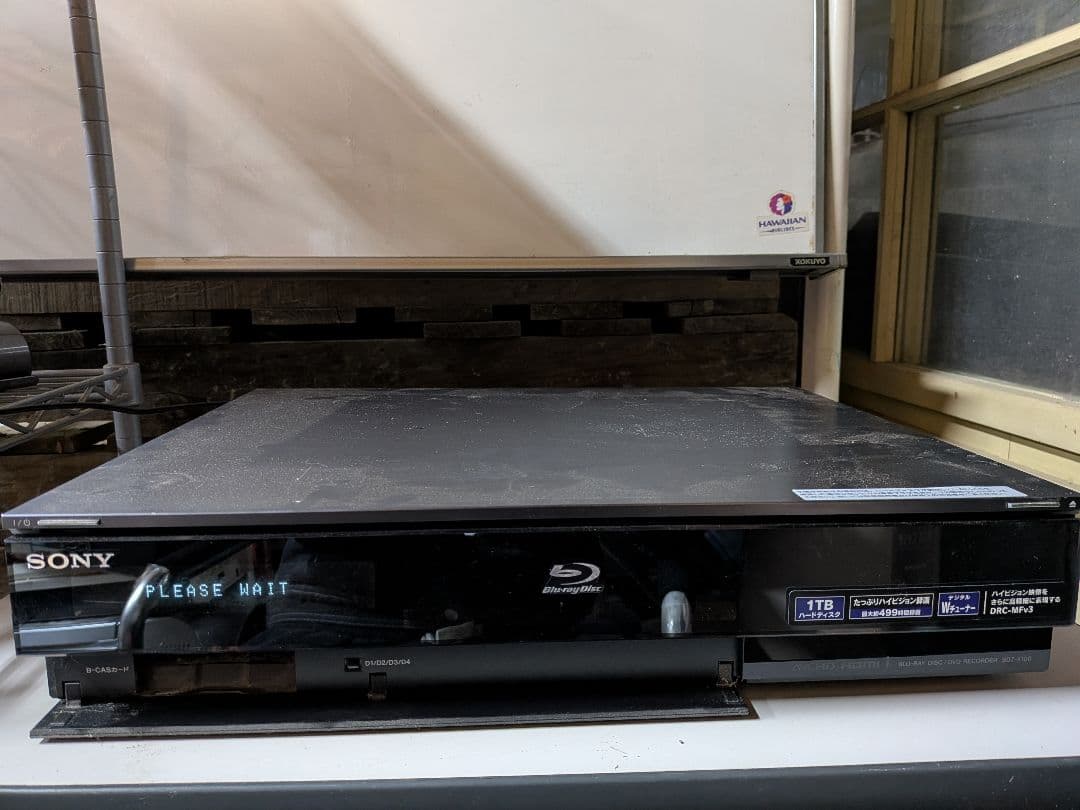 SONY BDZ-X100 ブルーレイ 1TB 通電 のみ