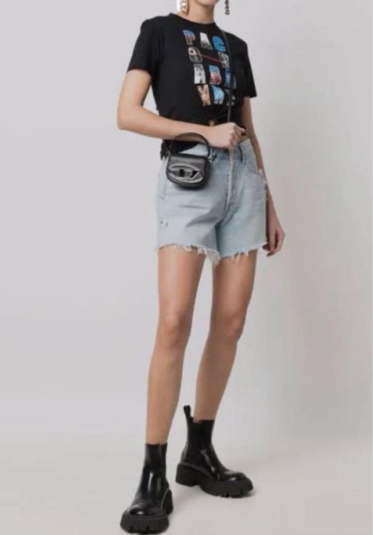 DIESEL 1dr xs ブラック　ハンド　ショルダー