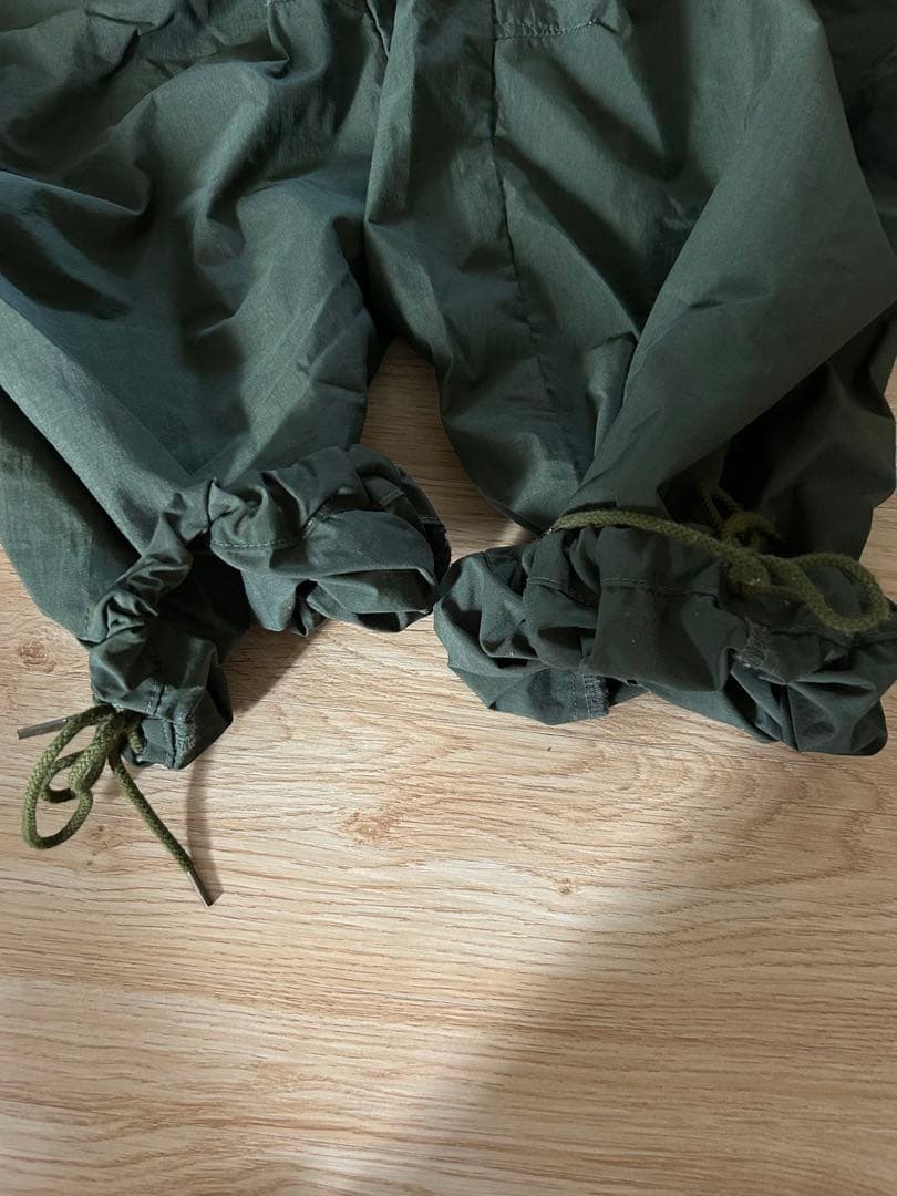 TIGRE BROCANTE ナイロン カーゴパンツ・オリーブM