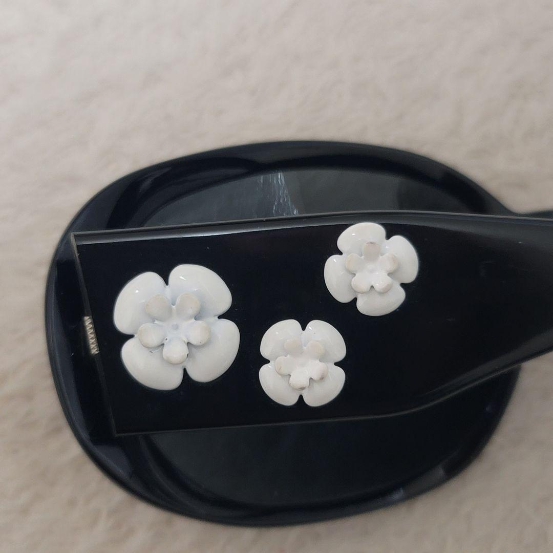 CHANEL シャネル カメリア ココマーク サングラス ブラック
