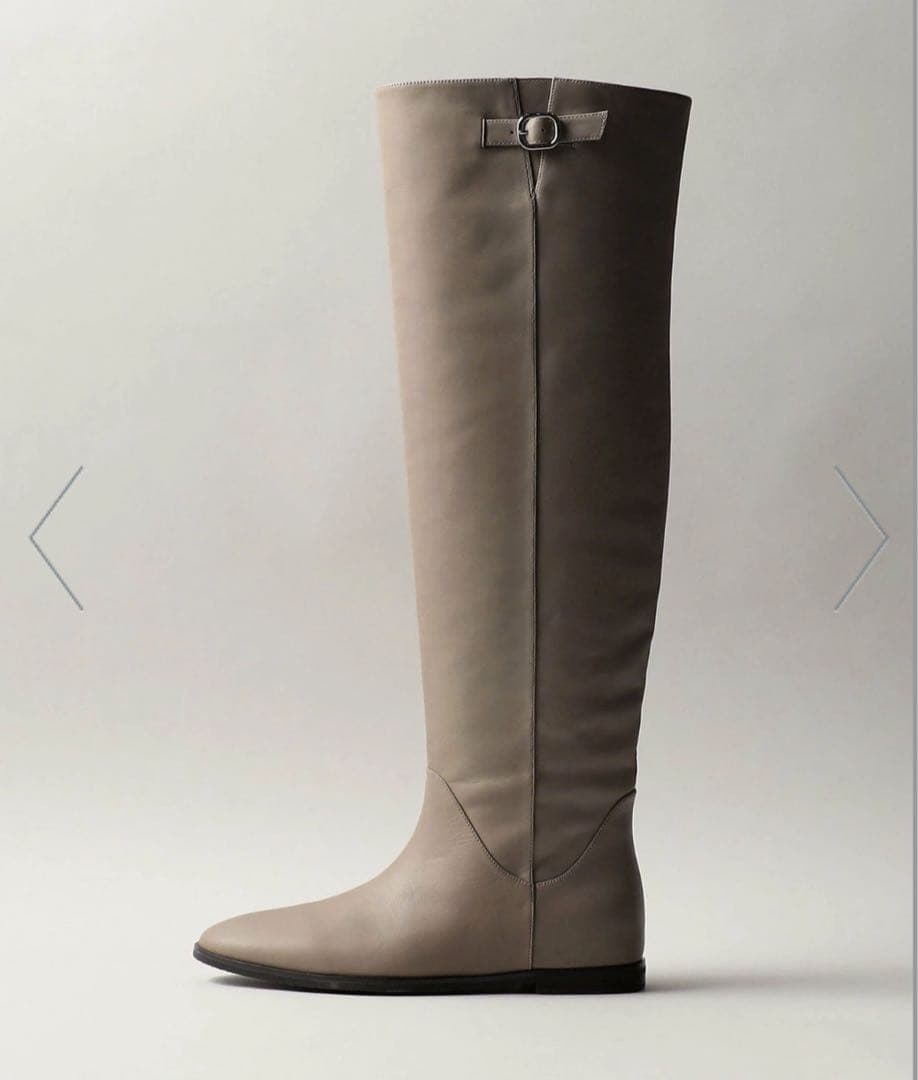 新品完売【ODETTE E ODILE】サイドトップベルト ロングブーツ