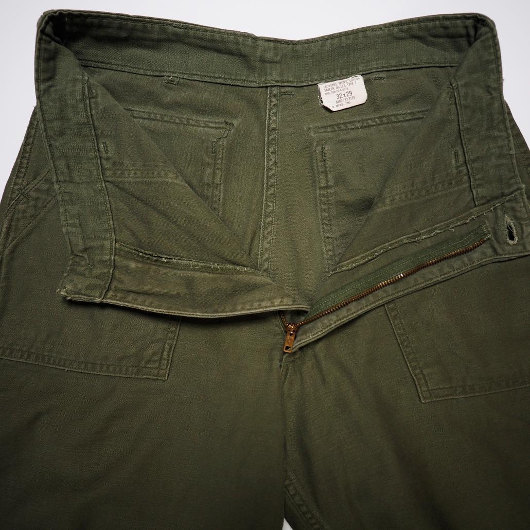 60s 米軍実物 U.S.ARMY ベイカーパンツ OG-107 W30 - メルカリ
