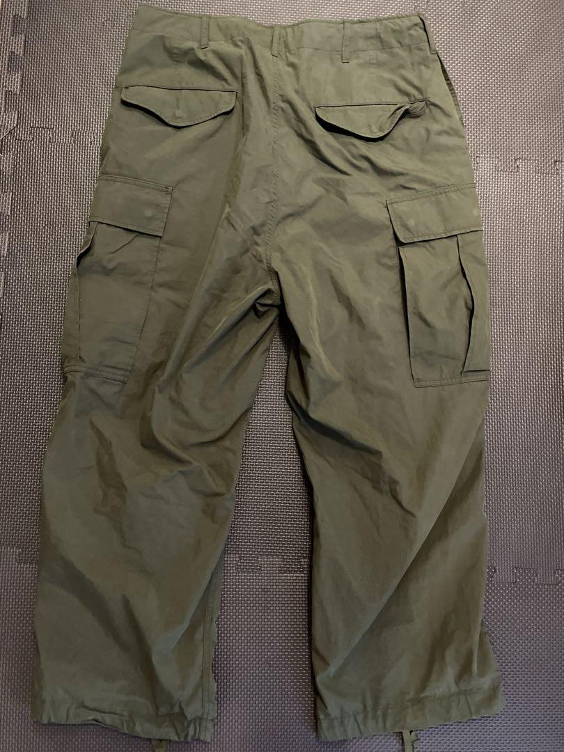 BEAMS  百名品 ビッグ 6ポケット カーゴパンツ オリーブ M ビームス