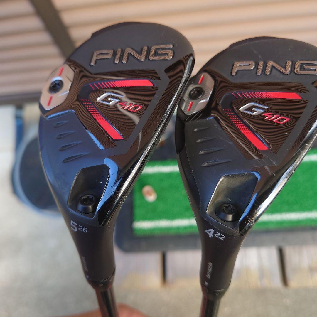 PING G410 2•3•4UT 3本セット　バラ売り対応可 PING G410 ユーティリティ3本セット