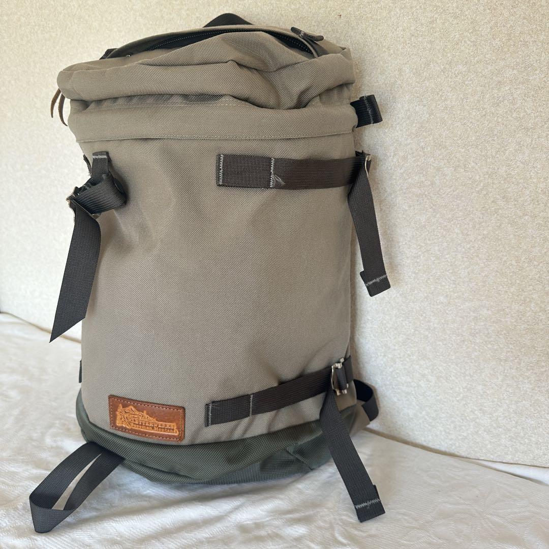 美品　クレッターワークス　ナイロン ロールトップリュック　グレー