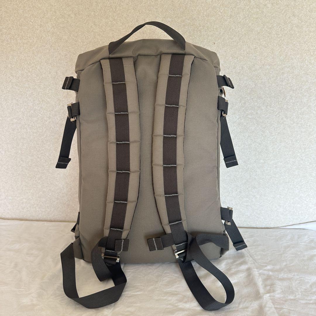 美品　クレッターワークス　ナイロン ロールトップリュック　グレー