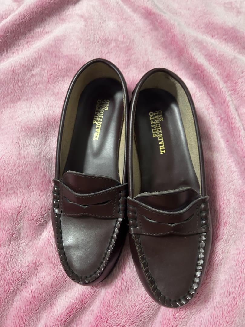 FILIPPO TRADITIONAL 24.0 ダークブラウンローファー