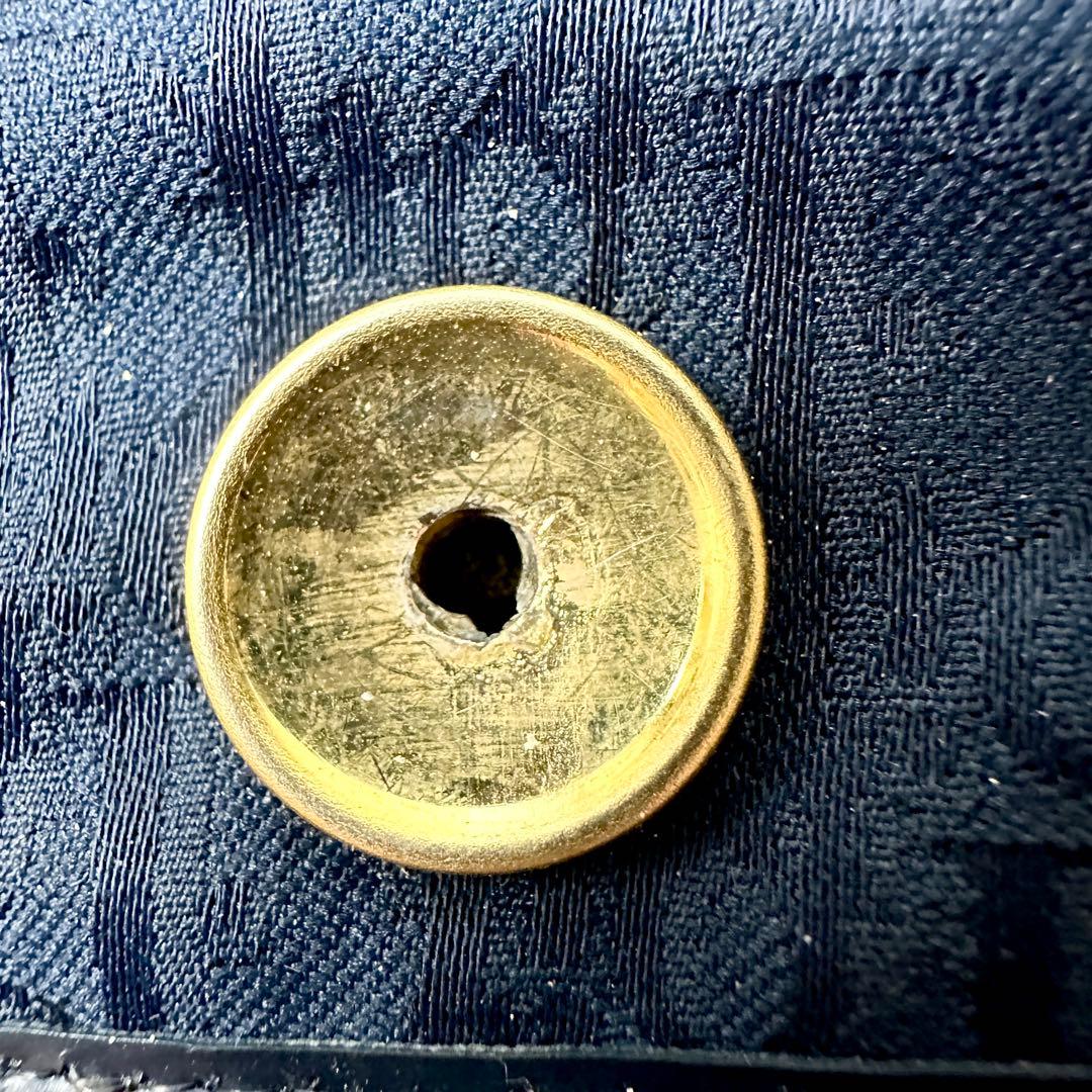 Dior トロッター　ショルダーバッグ チェーン　ネイビーゴールド クロスボディ