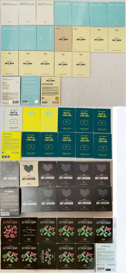 TXT 公式 トレカ ミニフォト ラキドロ dfesta FC継続 スビン