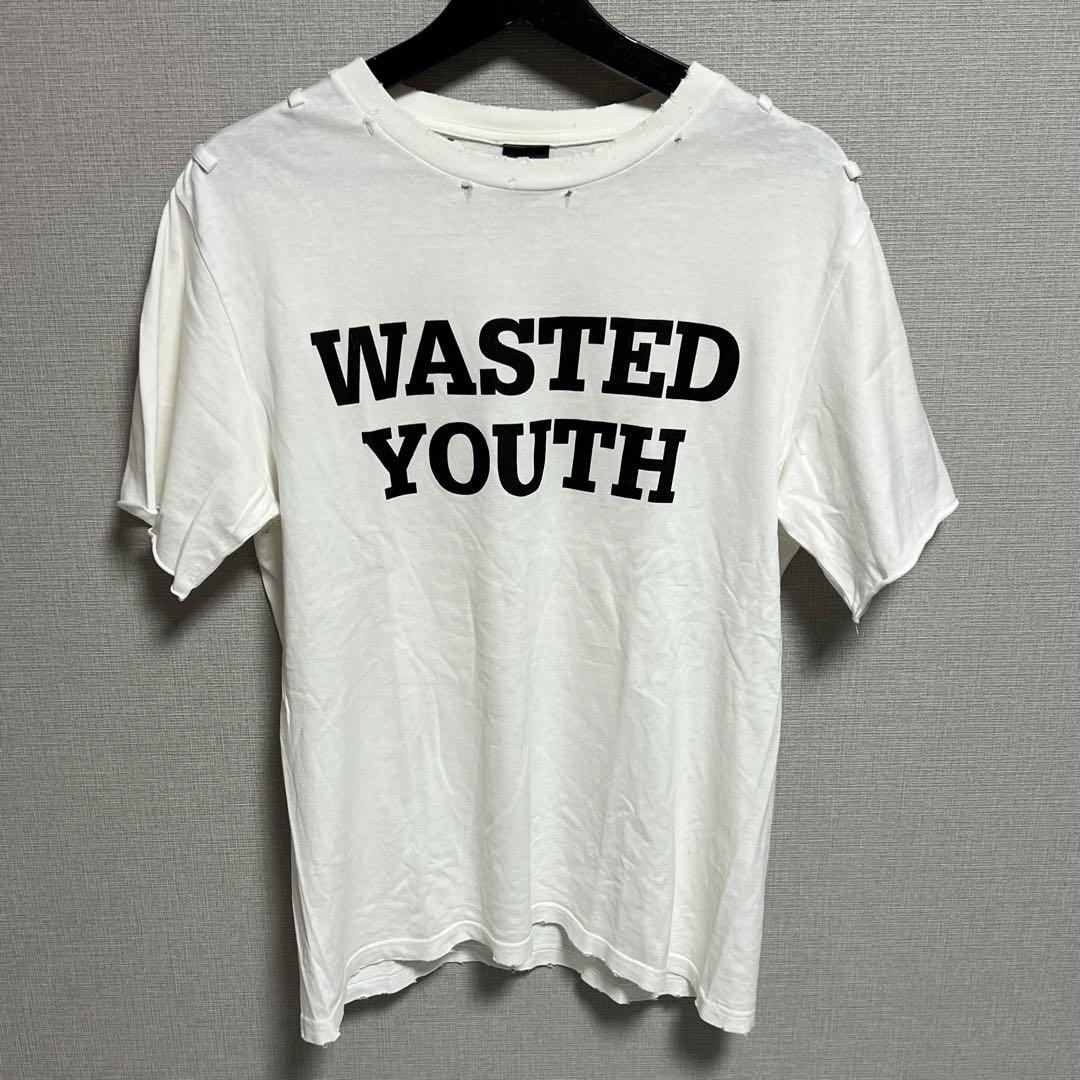 06SS ガンズ期 ナンバーナイン Tシャツ WASTED YOUTH 画像1