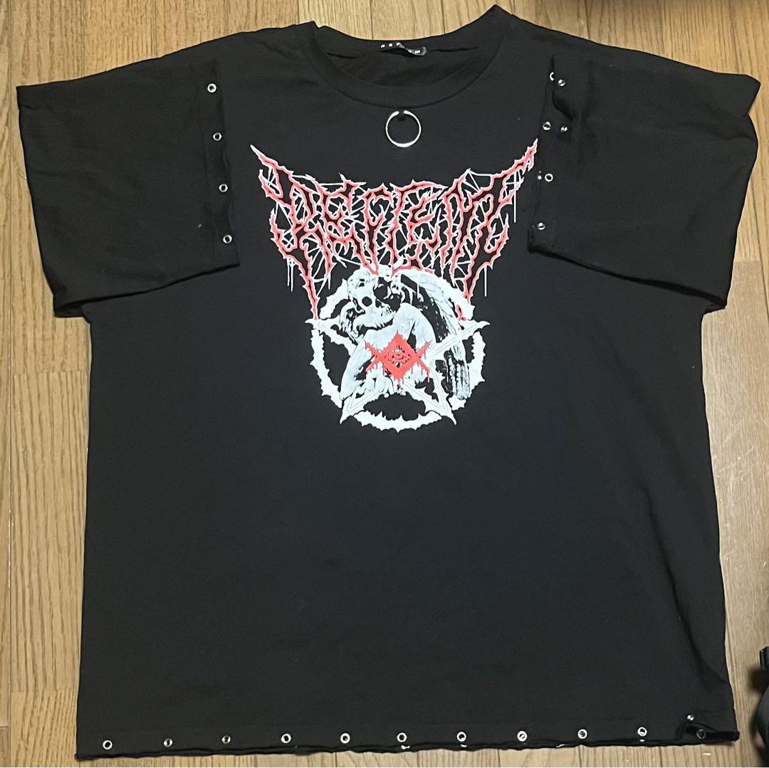 REFLEM レフレム Tシャツ ロンＴ ブラック 地雷系 サブカル REFLEM｜レフレムのTシャツ/カットソー通販 - ZOZOTOWN