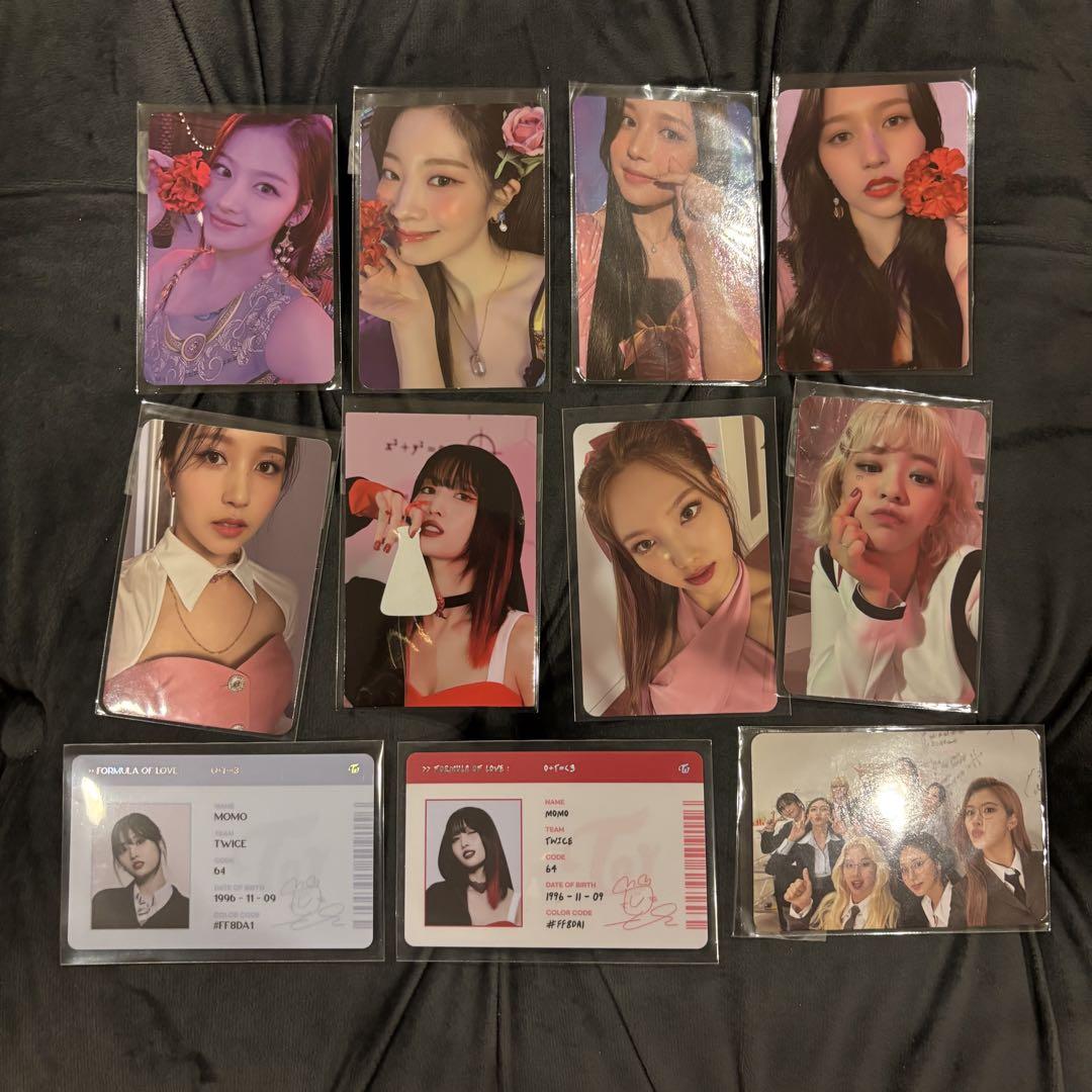 TWICE トレカ・カード等まとめ売り TWICEグッズ フォト カード 55枚 セット トレカ トゥワイス 写真