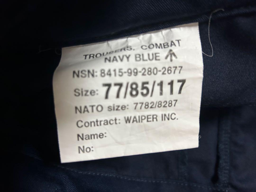 WAIPER.inc  NAVY COMBAT カーゴパンツ