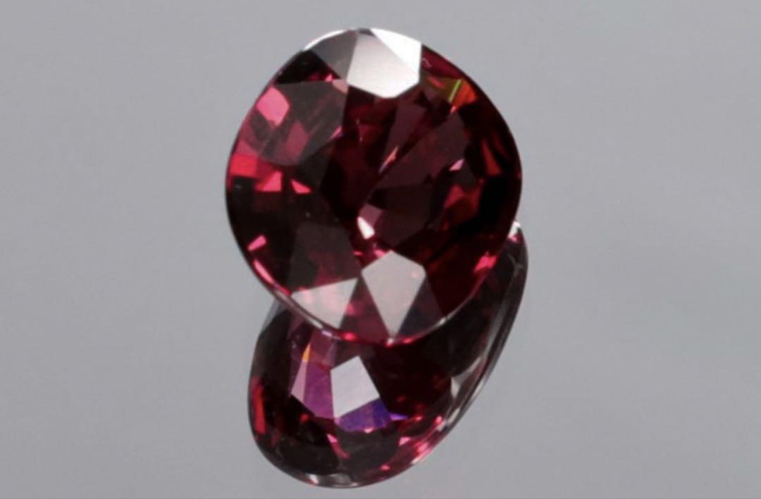 VS 2.21ct 天然 ロードライトガーネット 非加熱 ルース オーバル