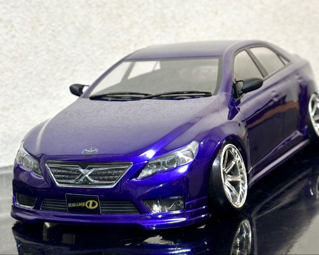 D-like TOYOTA Mark x ボディ　塗装済み
