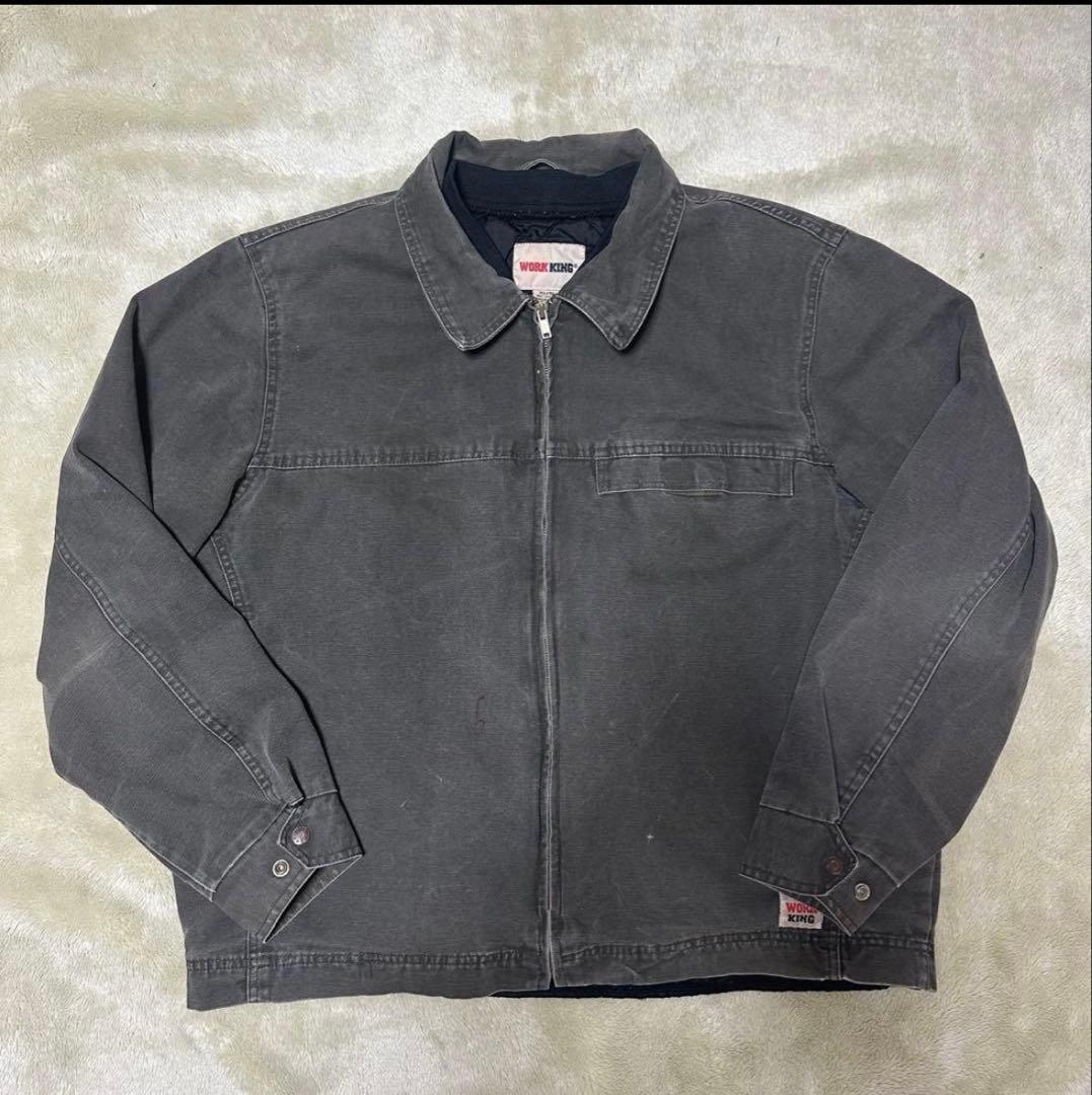 WORK KING デトロイト ジャケット XLサイズ グレー WORK KING デトロイト ジャケット XLサイズ グレー