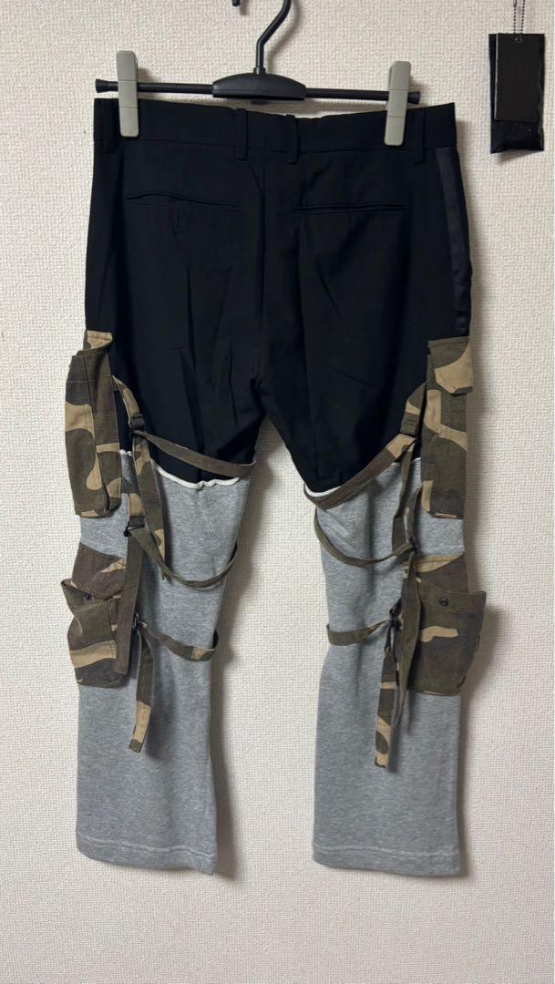 希少 NUMBER (N)INE 05AW ハイスト期 ドッキングパンツ