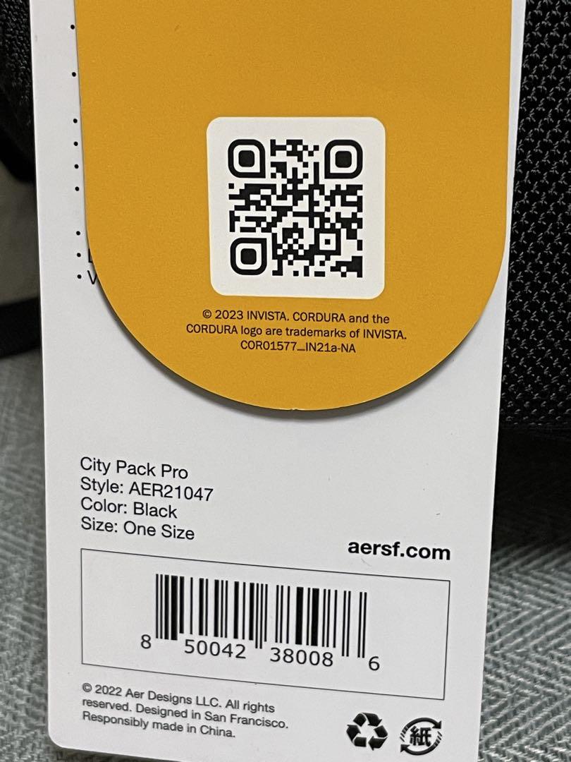 正規品・新品】Aer City Pack Pro エアー コーデュラ21047