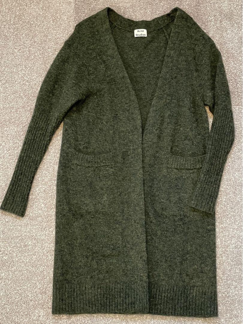 acne studios モヘア　ニットコート