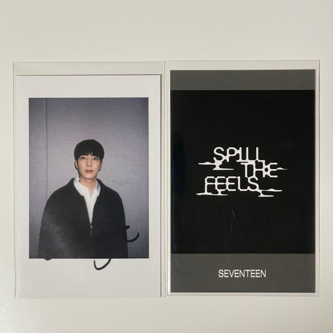 SEVENTEEN ウォヌ 上海 サイン ポラ spill the feels