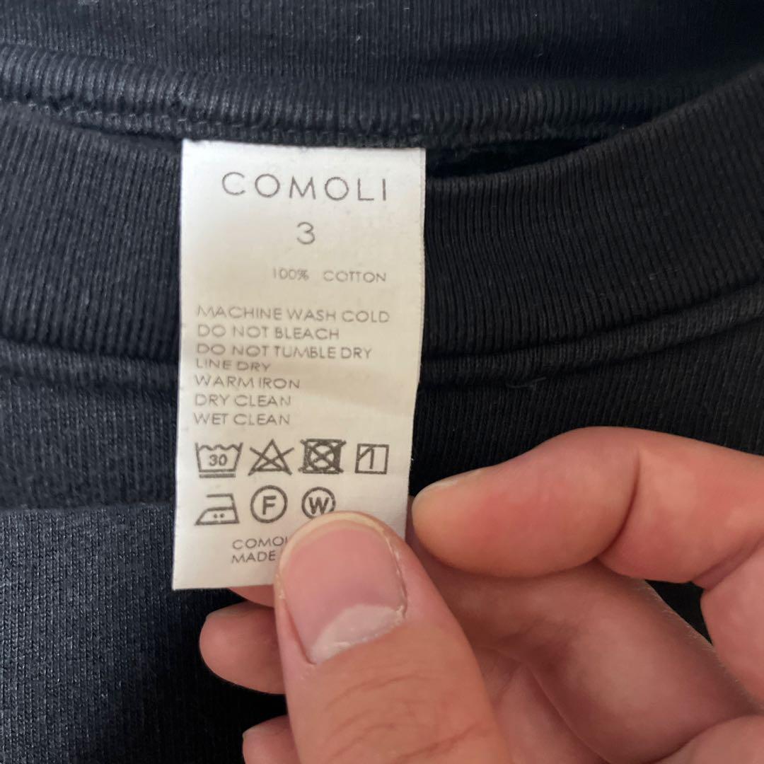 comoli 吊裏毛　スウェット　3