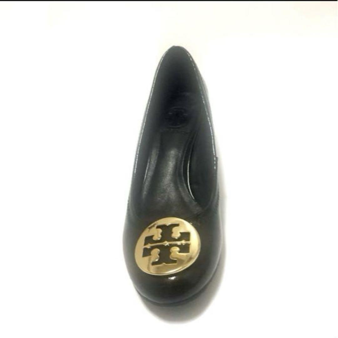 Tory Burch ブラックパンプス 7M