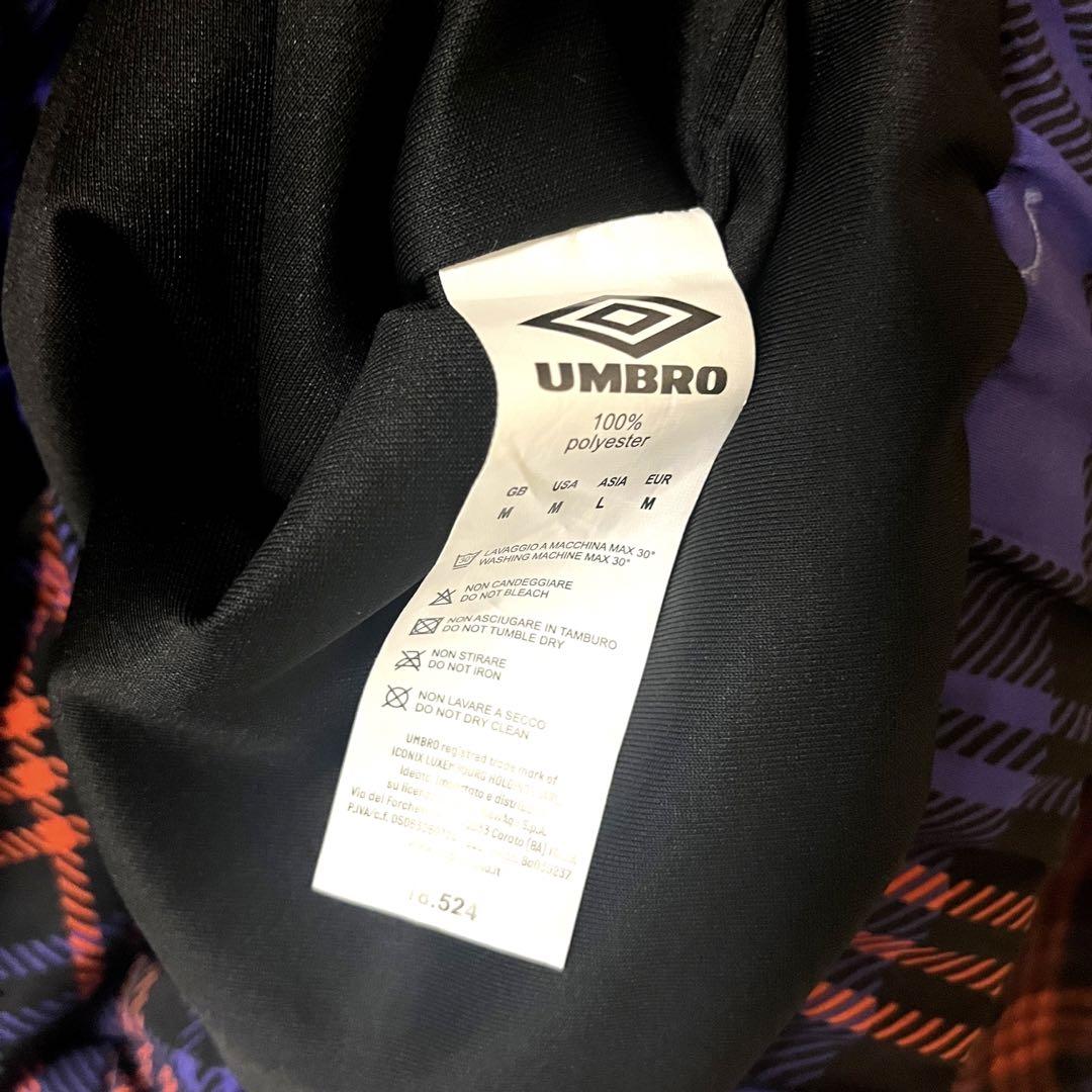 ★貴重極美品★UMBRO アンブロ レトロバイブスタータンチェックジャケット