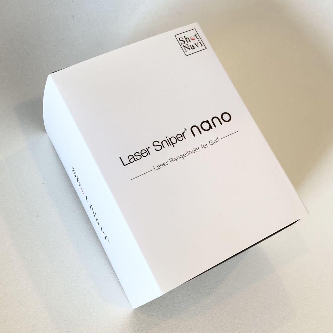 【日本製】Shot Navi Laser Sniper nano ゴルフ距離計