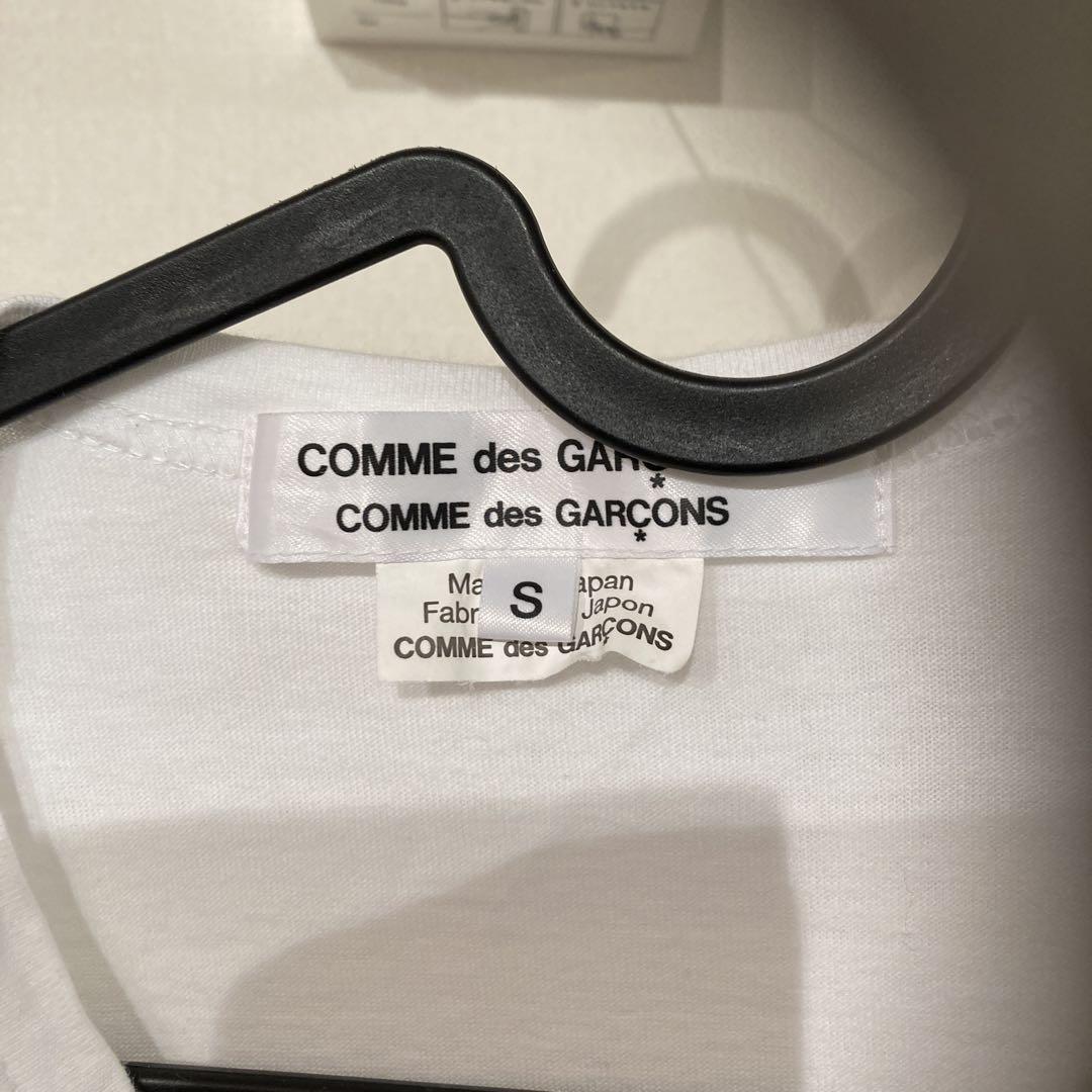 COMME des GARÇONS ホワイト Tシャツ S