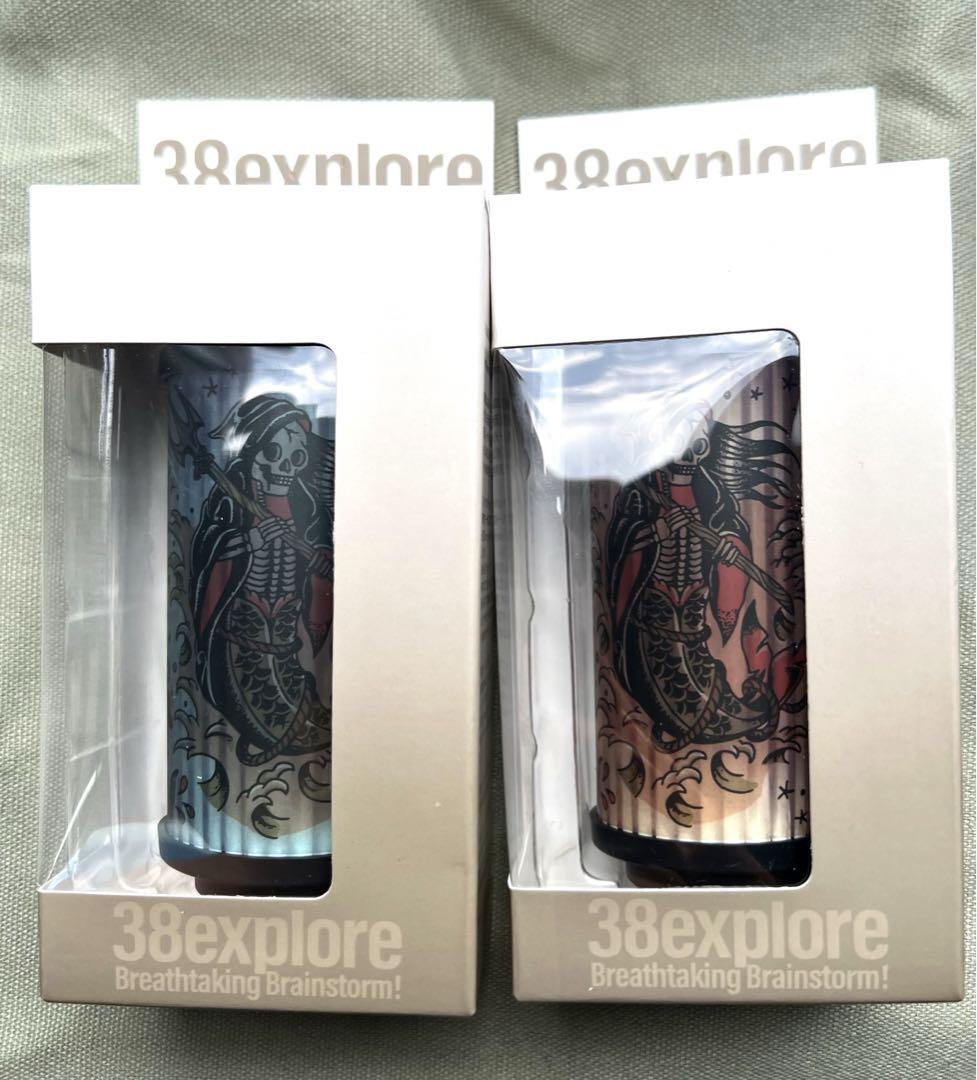 新品 38灯somabito ソマビト ミヤビ ポセイドンスカル2個セット