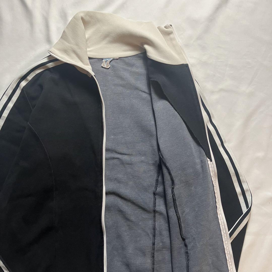 西ドイツ製 70s 80s adidas トラックジャケット 5 ブラック