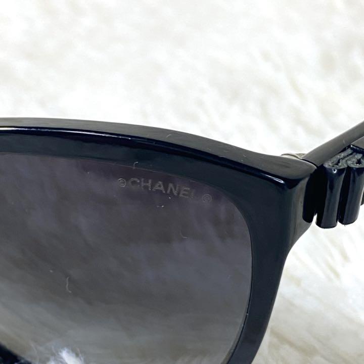 最新作定番 CHANEL ココマーク リボン 5281-Q-A tQHLu-m96576707128 箱 ケース付属 サングラス 好評大人気