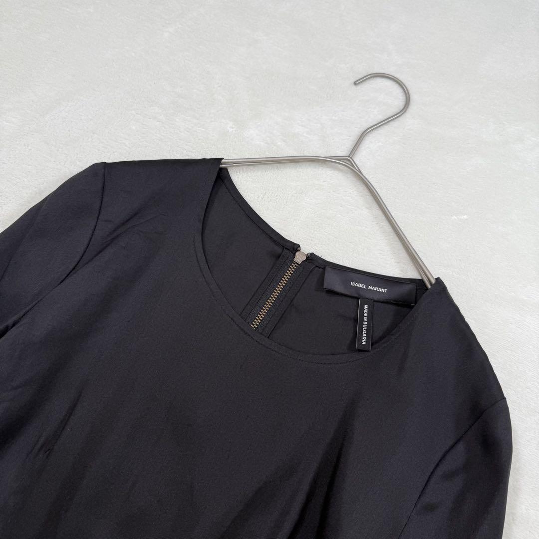 割引価格 MARANT ISABEL シルク 38 カットソー ペプラム トップス