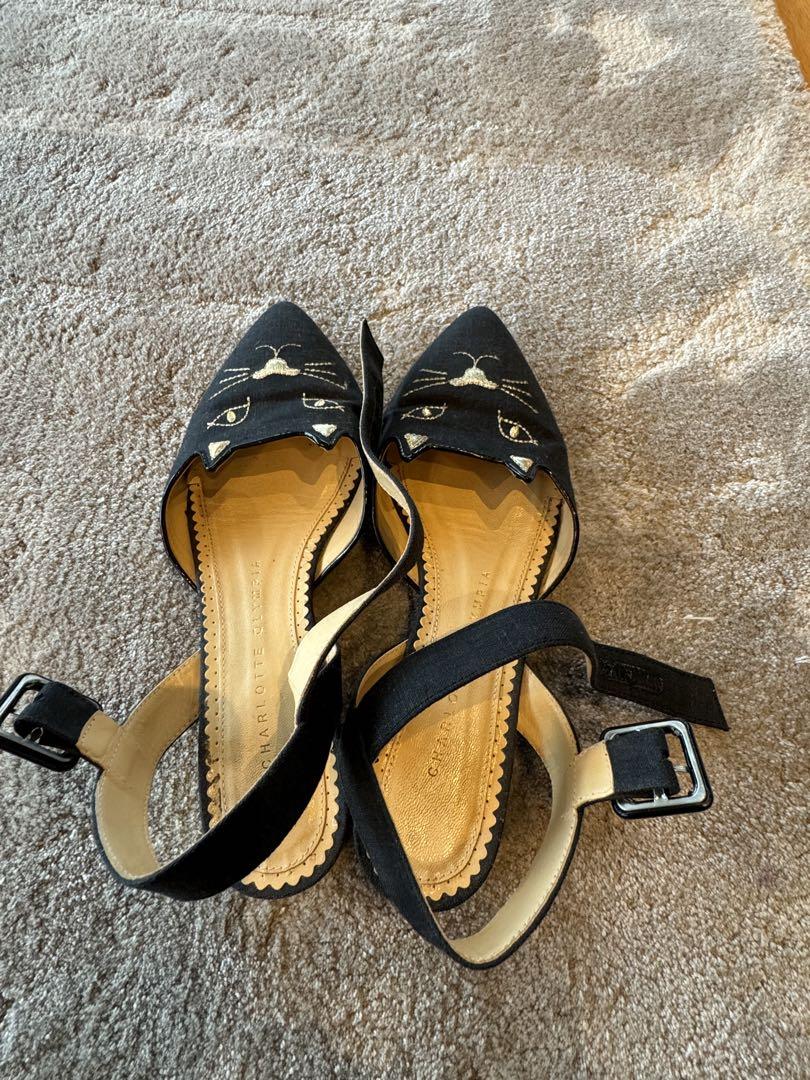 CHARLOTTE OLYMPIA 猫デザインシューズ